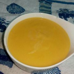 A picture of Pumpkin soup.