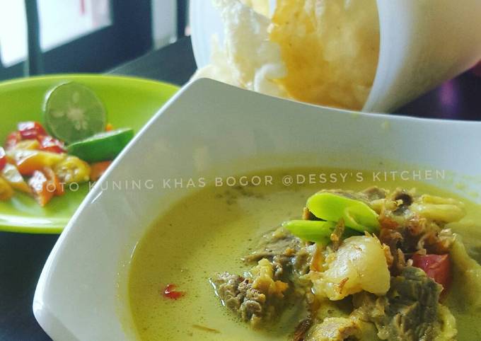 Resep Soto Kuning Khas Bogor Oleh DESSY - Cookpad