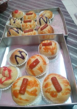 Foto resep Roti Sosis KSB#BikinRamadanBerkesan