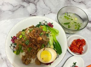 Foto resep Mie gandum ayam jamur 🐓🥬