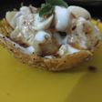 Lacha potato katori loaded with grains