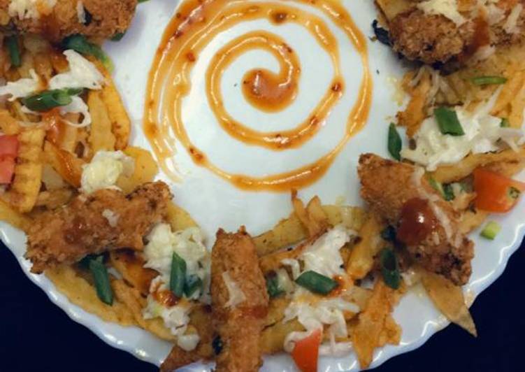 Easiest Way to Prepare Award-winning Crispy fried chicken and pizza fries