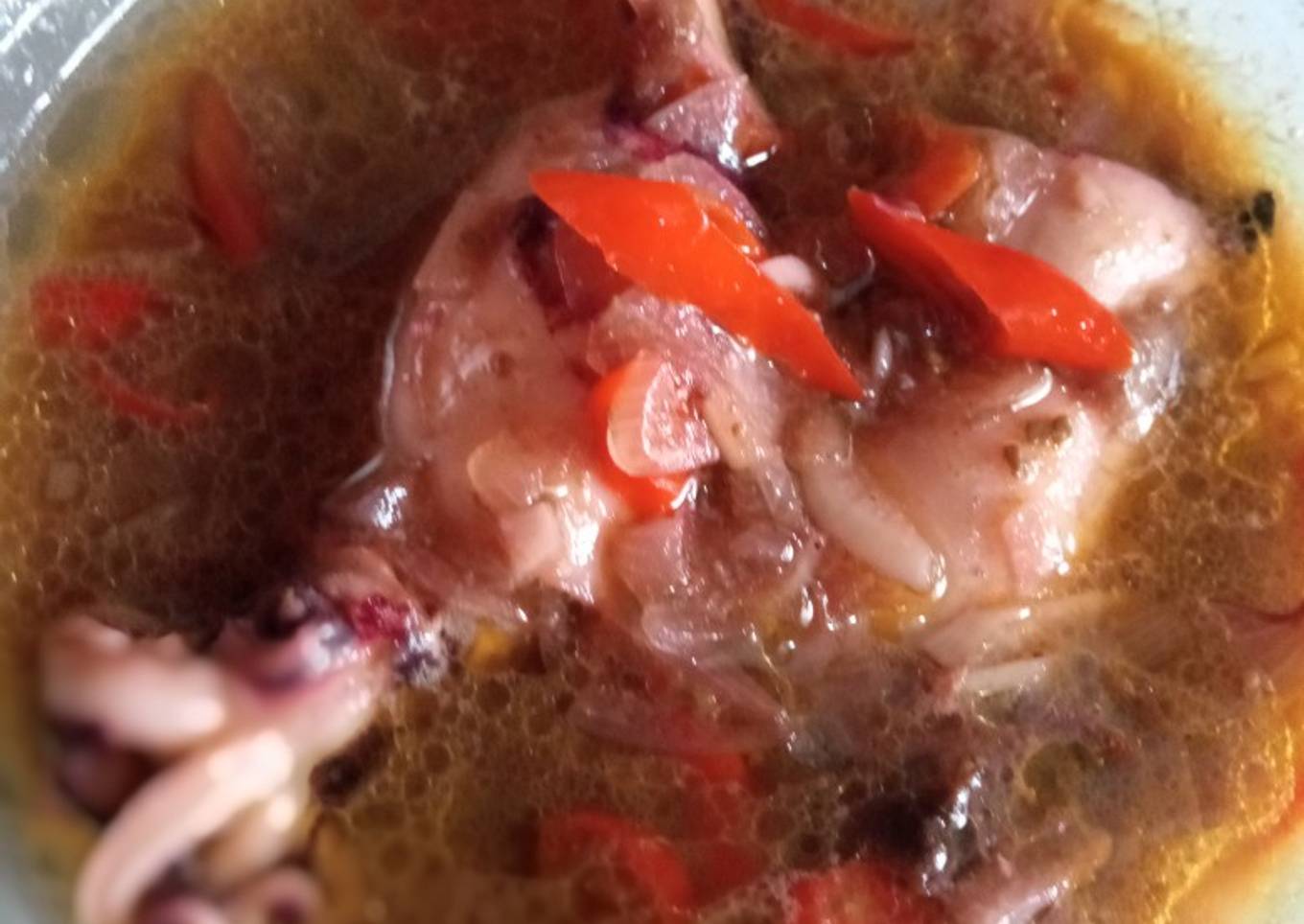 Cumi asam pedas
