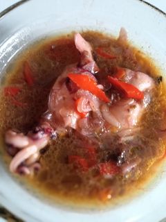Foto resep Cumi asam pedas