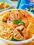 Nanyang-Style Laksa Shrimp Noodles