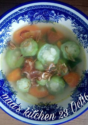 Foto resep Sup Oyong Simpel
