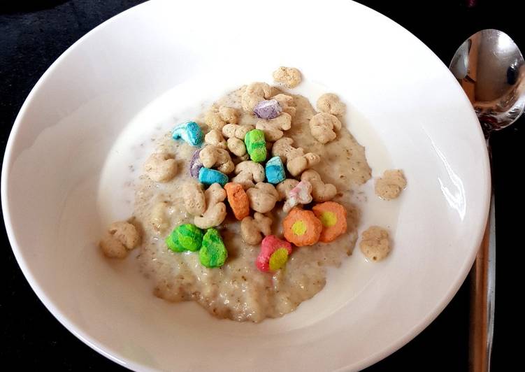 Simple Way to Serve Tasteful My Porridge Oats with Marshmallow 😘