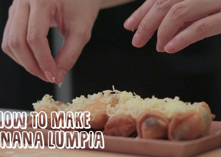 Cara Membuat Banana Lumpia yang Lezat