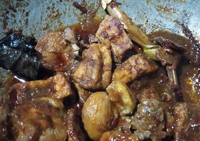 Cara Gampang Menyiapkan Krengseng ayam dan tahu, Enak Banget