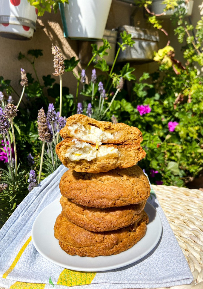Una foto de 🍋🍪Cookies de limón🍪🍋