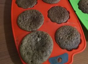 Una foto de Muffins o quequitos de cacao para APLV