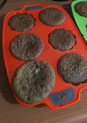 Una foto de Muffins o quequitos de cacao para APLV