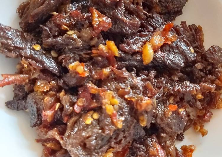 Suwir Daging Balado