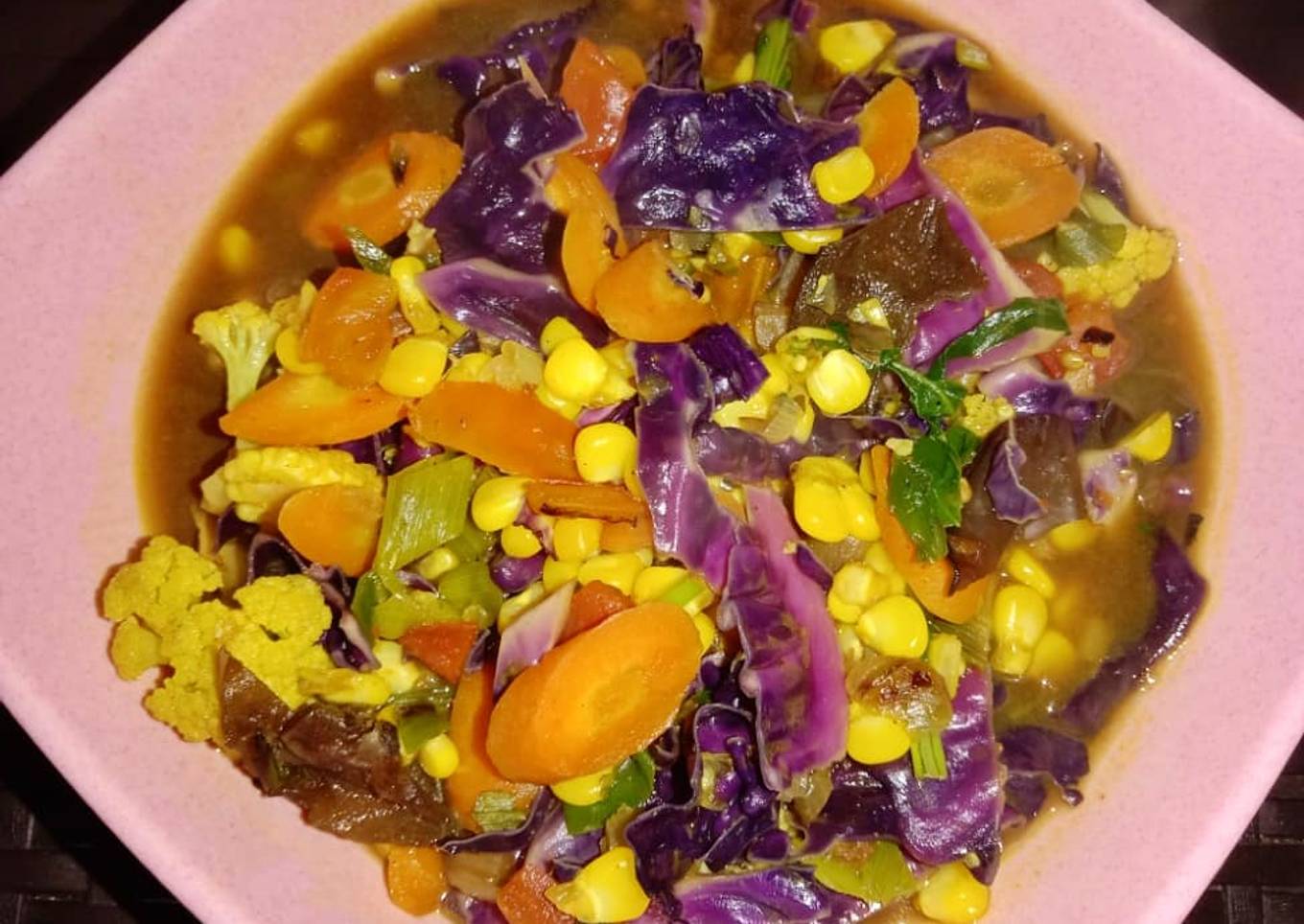 Resep Tumis Capcay Teriyaki