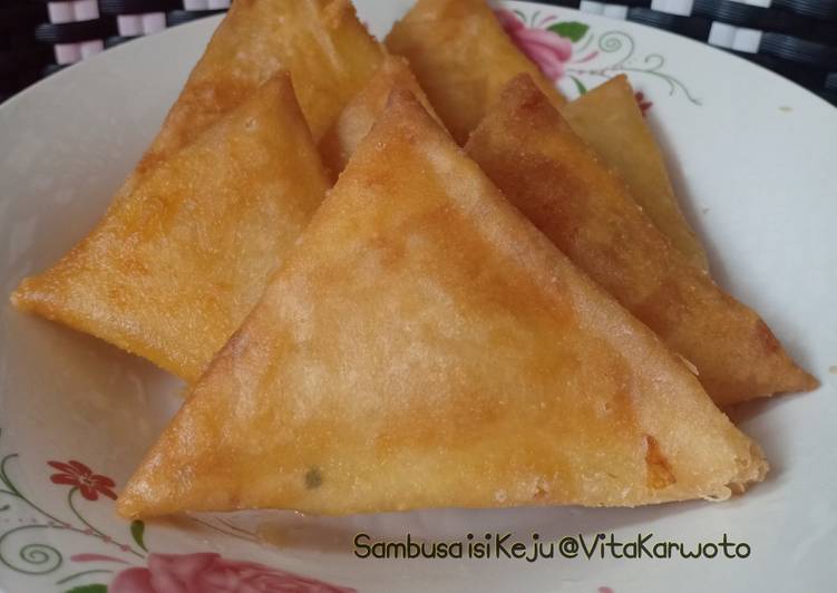Resep Sambusa isi Keju yang sempurna