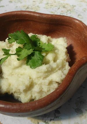 Una foto de Puré de Coliflor