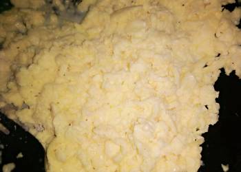 Unique Cuisine Scrambled eggs Yummy