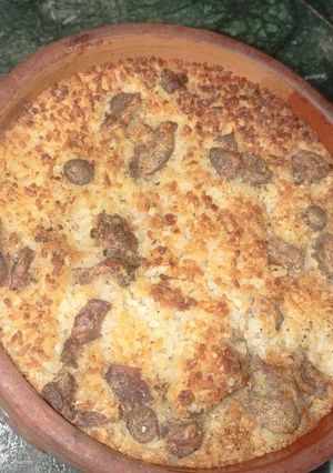 صورة لوصفة طاجن رز معمر