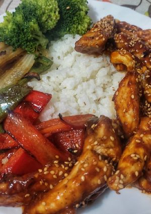 Una foto de Salteado oriental