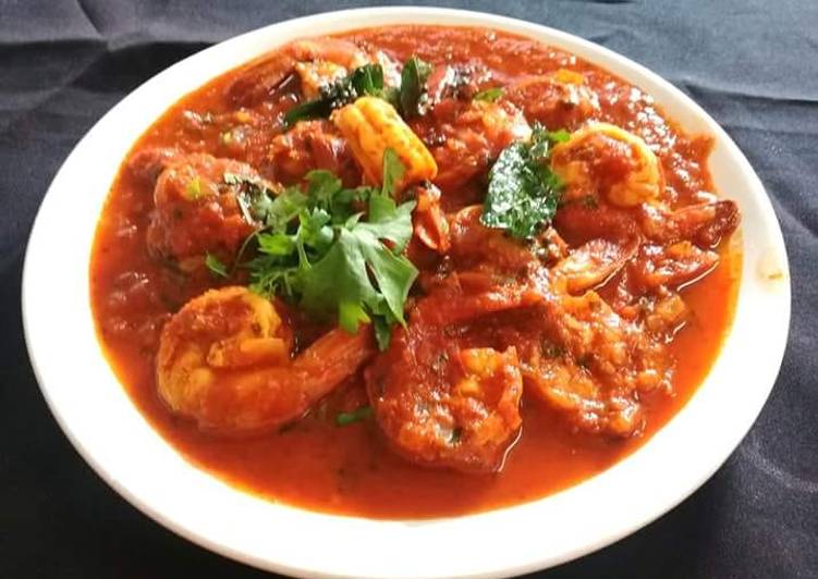 Recipe of Quick Prawns Masala Curry
