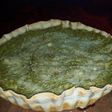 Tarta de brócoli y salsa blanca