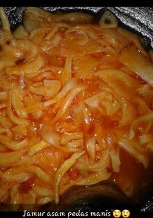 Foto resep Jamur tiram saus pedas.