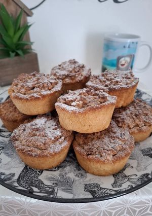 Diós-lekváros kosárkák recept fotója
