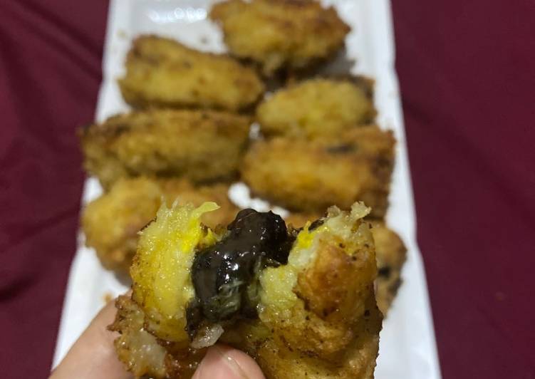 Pisang goreng Coklat Leleh
