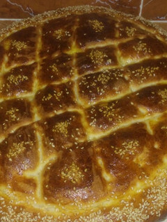 صورة لوصفة الخبز التركي الهش