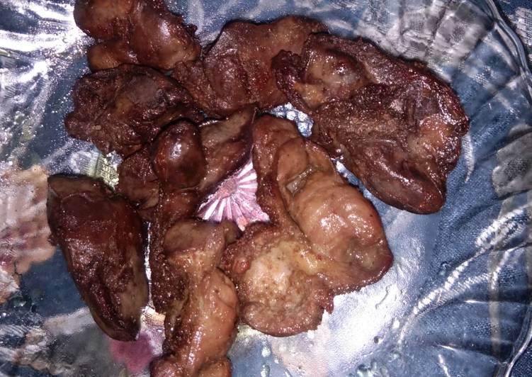 Hati ampela bumbu racik