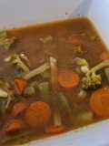 Sopa de verduras mexicana