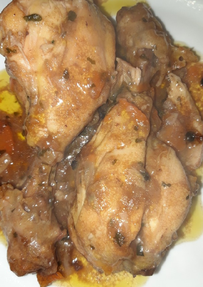 Una foto de Pollo a la Cola-Cola