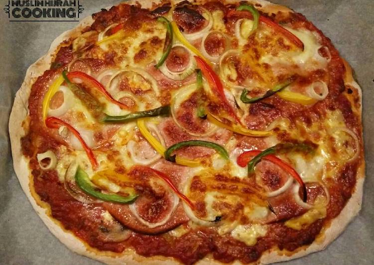 Cara meracik Extravaganza Pizza Lezat