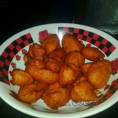 A picture of Akara (beans cake).