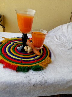 A picture of Carrot juice.