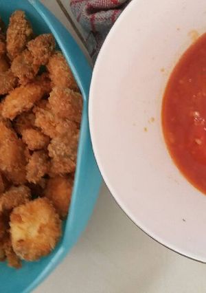 Foto resep Telor ikan setan sauce asam manis