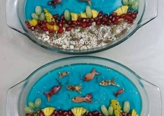 Recipe of Speedy Aquarium Dessert