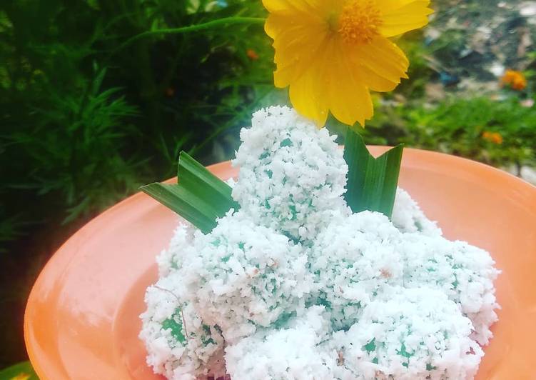 Resep Terbaru KLEPON PANDAN KENYAL LEMBUT 😋 Yummy Mantul