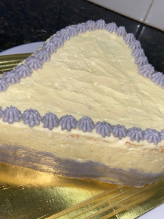 Una foto de Torta corazón