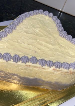 Una foto de Torta corazón