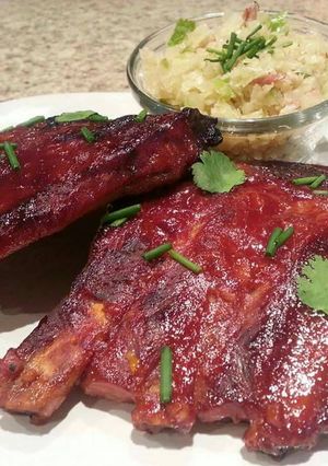 A picture of Perfect Pork Ribs.
