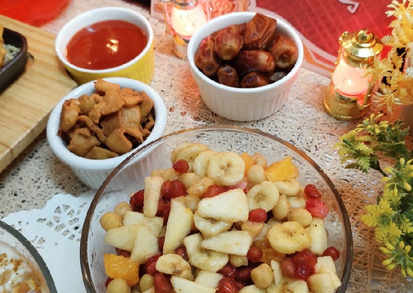 Chattpatti Fruit Chaat 🍓🍊🍎🍋🍌