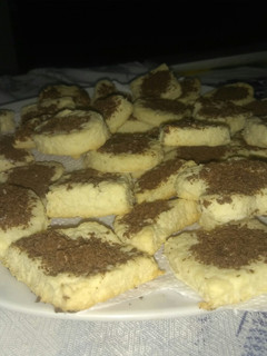 Una foto de Masitas de coco