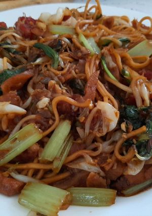 Foto resep Mie goreng pedes special B2