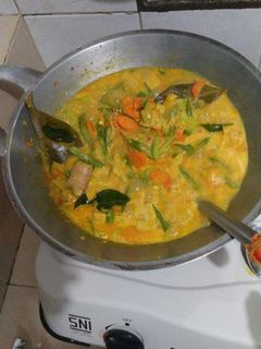 Foto resep Lodeh labu siam tahu tempe