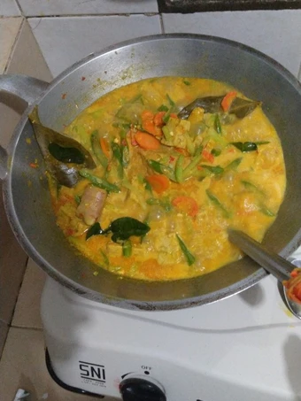 Easy Steps to Make Recipes Lodeh labu siam tahu tempe the Awesome  So Delicious.