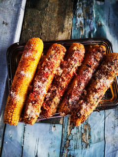 Une photo de Épis de maïs grillé au four