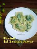Ravioli Isi Brokoli Jamur