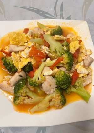 蛋茄雞胸的邂逅 的食譜成品照片