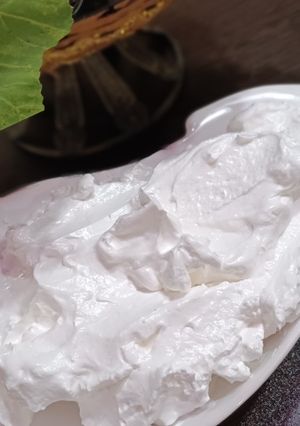 عکسی از دستور کرم شانتی جایگزین خامه